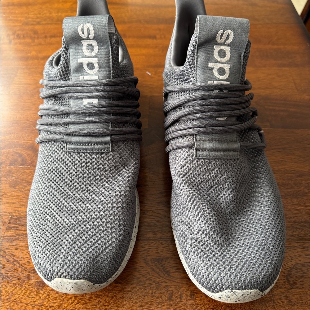 Adidas Charcoal Knit Sneakers